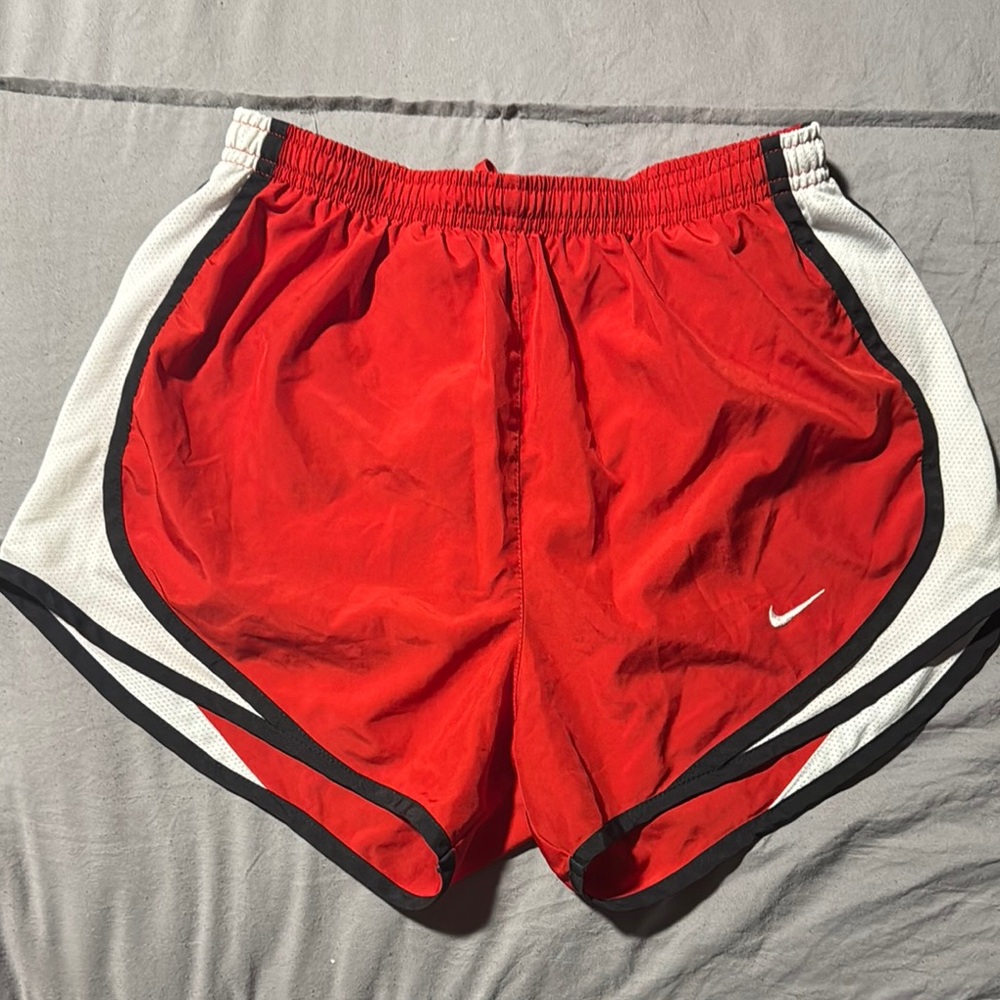 Nike Women's Red Athletic Shorts